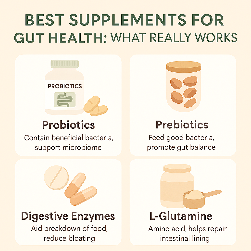 Best Supplements for Gut Health: What Really Works