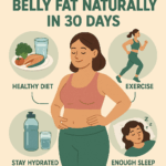 How to Lose Belly Fat Naturally in 30 Days – A Complete Guide