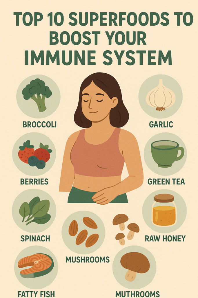 Top 10 Superfoods to Boost Your Immune System