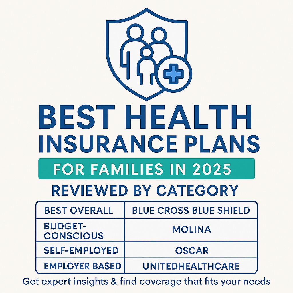 Best Health Insurance Plans in the USA for Families